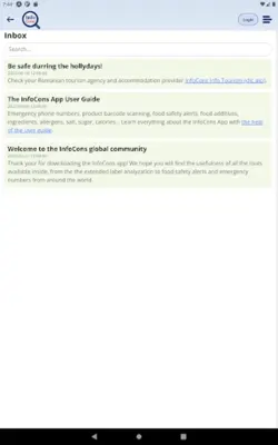 InfoCons android App screenshot 0